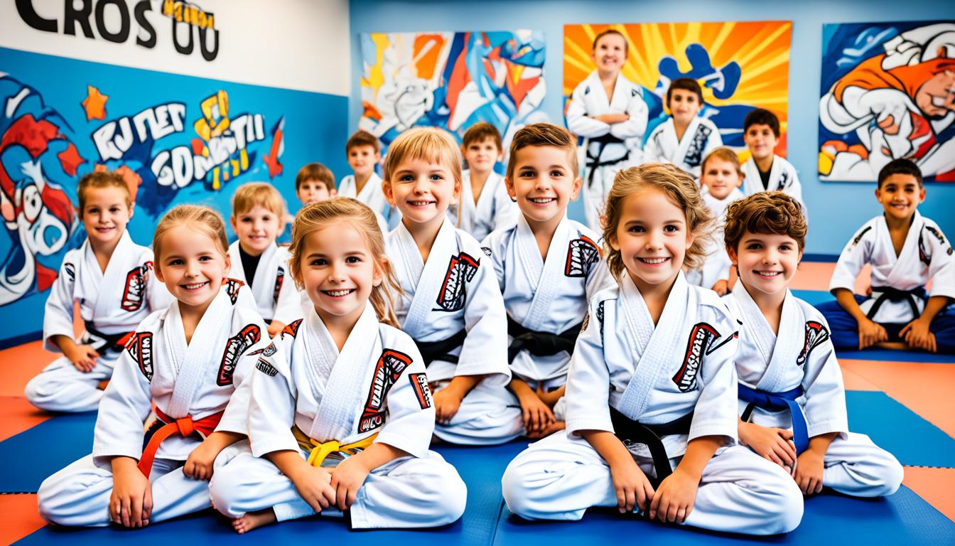 kids jiu jitsu training Spring TX confidence